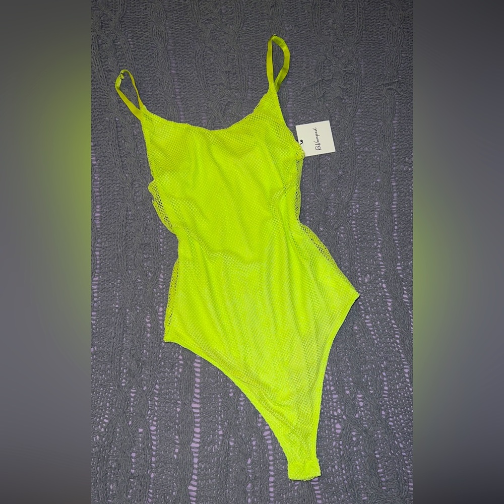 LIME GREEN BODYSUIT